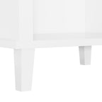 Pink+Golden Handle Wooden Nightstand 26.77''H with One Drawer One Shelf for Kids and Adults - Grand Goldman Shop