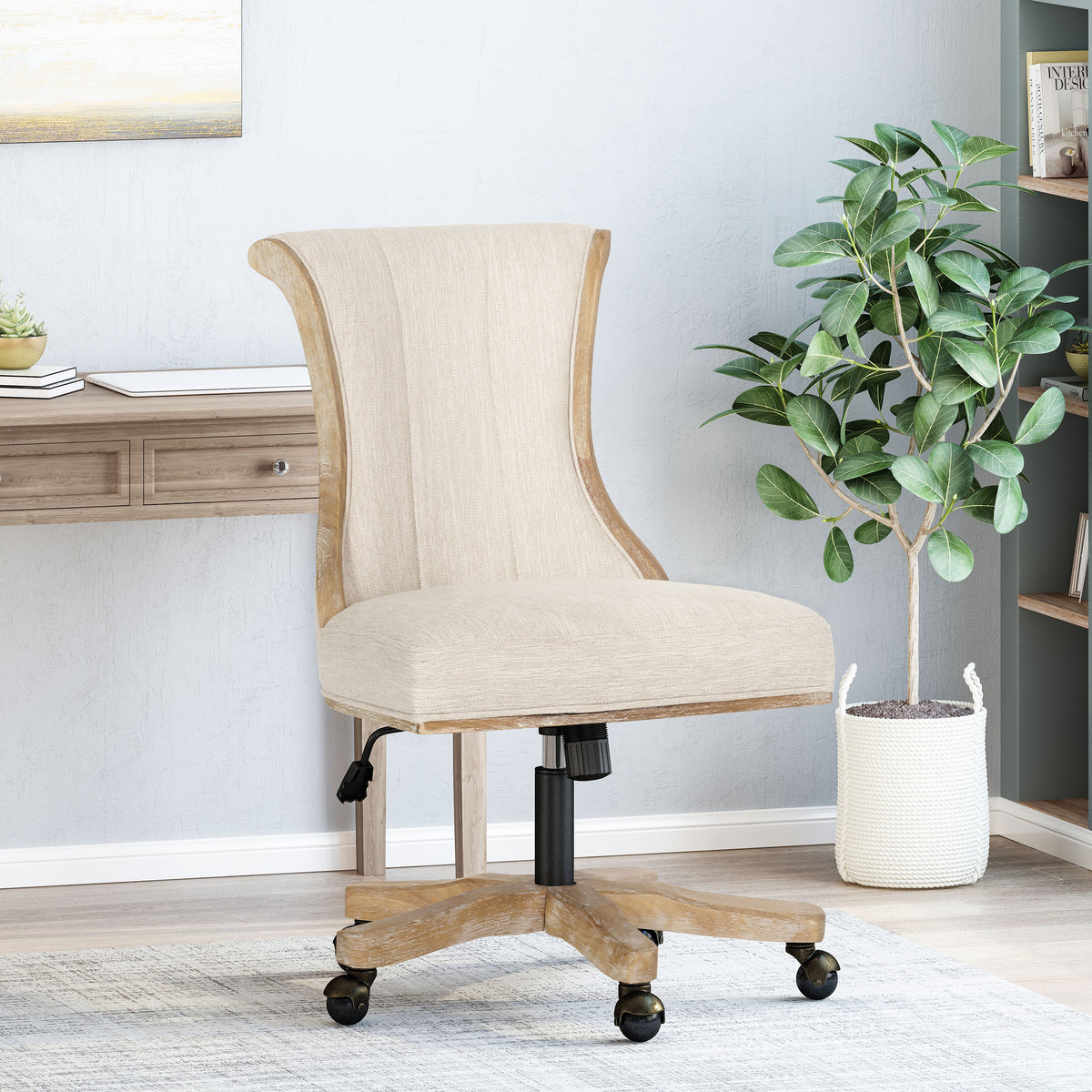 SWIVEL&LIFT OFFICE CHAIR - Grand Goldman Shop