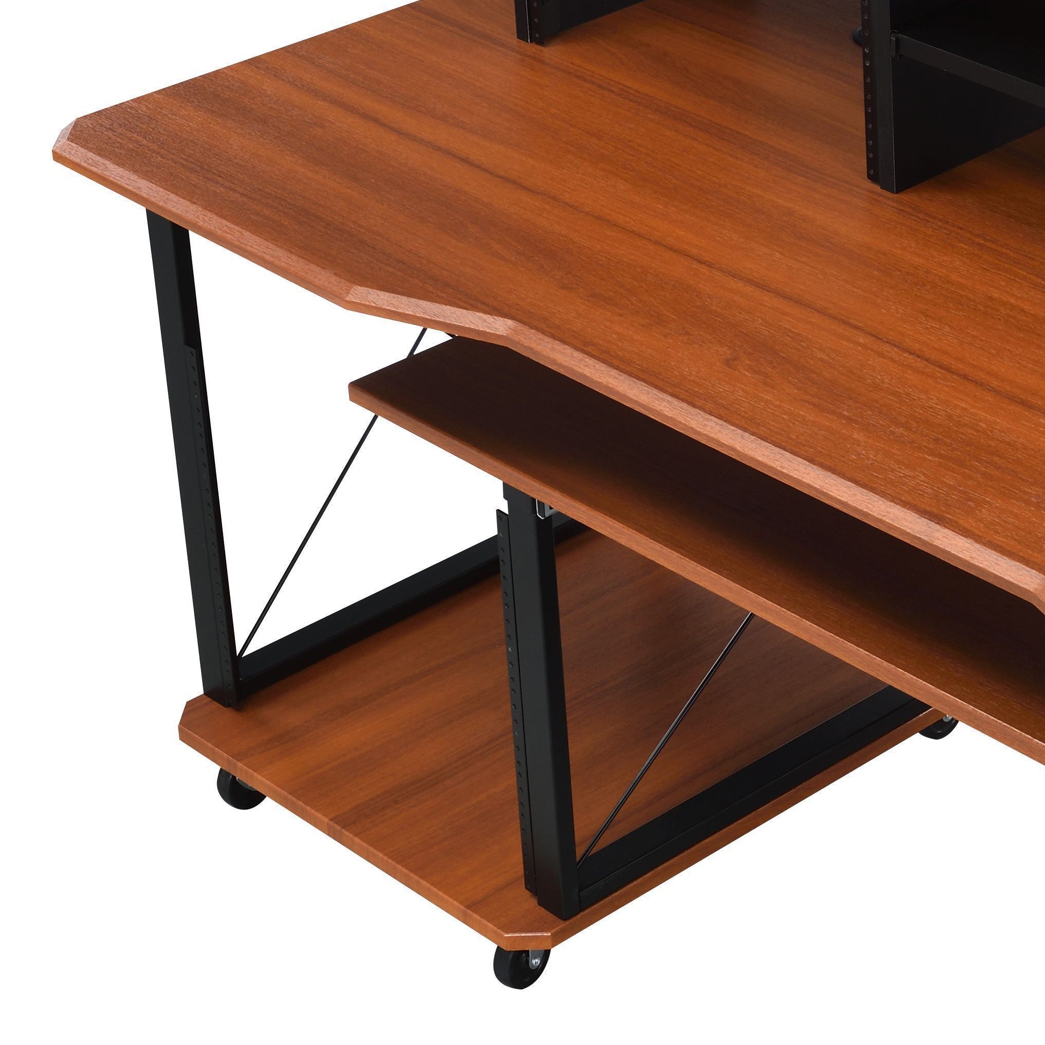 Megara Cherry & Black Finish Music Desk - Grand Goldman