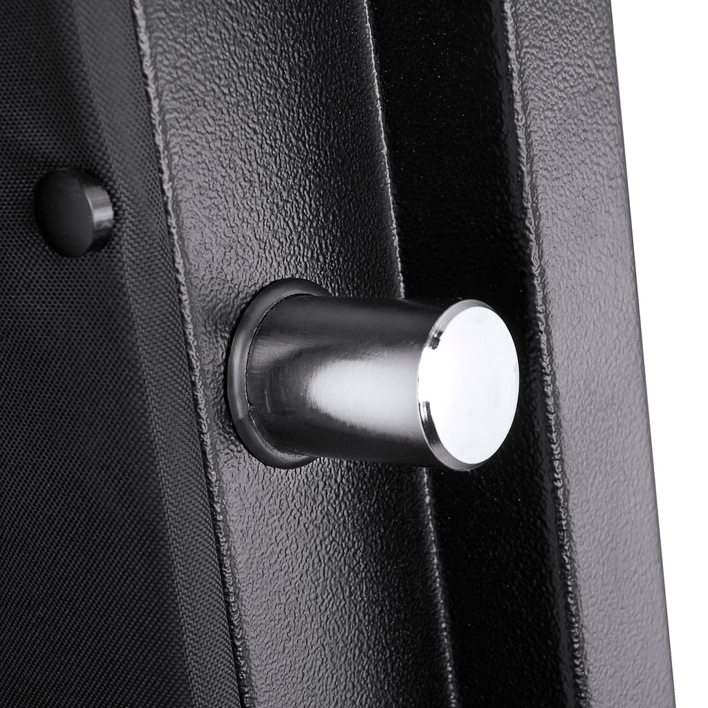 SecureGuard Tall Fireproof Safe Vault with Advanced Locking, Black Steel, 19.97 Cubic Ft - Grand Goldman