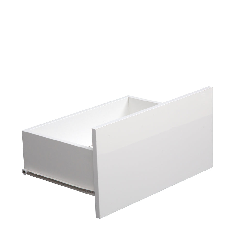 High gloss TV Stand with LED Lights for TVs up to 65'', Modern TV Console with Storage Cabinets for Living Room - Grand Goldman Shop