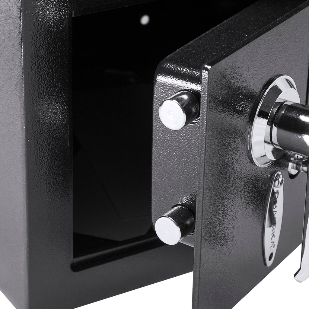 Digital Keypad Depository Safe Steel Construction Black 1.1 Cu Ft | Premium Home Decor - Grand Goldman