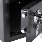 Digital Keypad Depository Safe Steel Construction Black 1.1 Cu Ft | Premium Home Decor - Grand Goldman