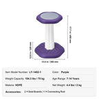 Kids Wobble Chair, Active Chair with Sponge Cushion, Wobble Stool Improves Focus, Posture and Calm Children, Ideal for School