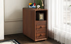 End Table with Drawers, Corner Table with Open Shelves, Tall Side Table for Bedroom and Corner(Expect Arrival Date 2025/4/16) - Grand Goldman Shop