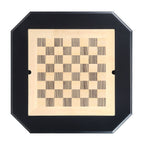 Galini Black Finish Game Table | Premium Home Decor - Grand Goldman