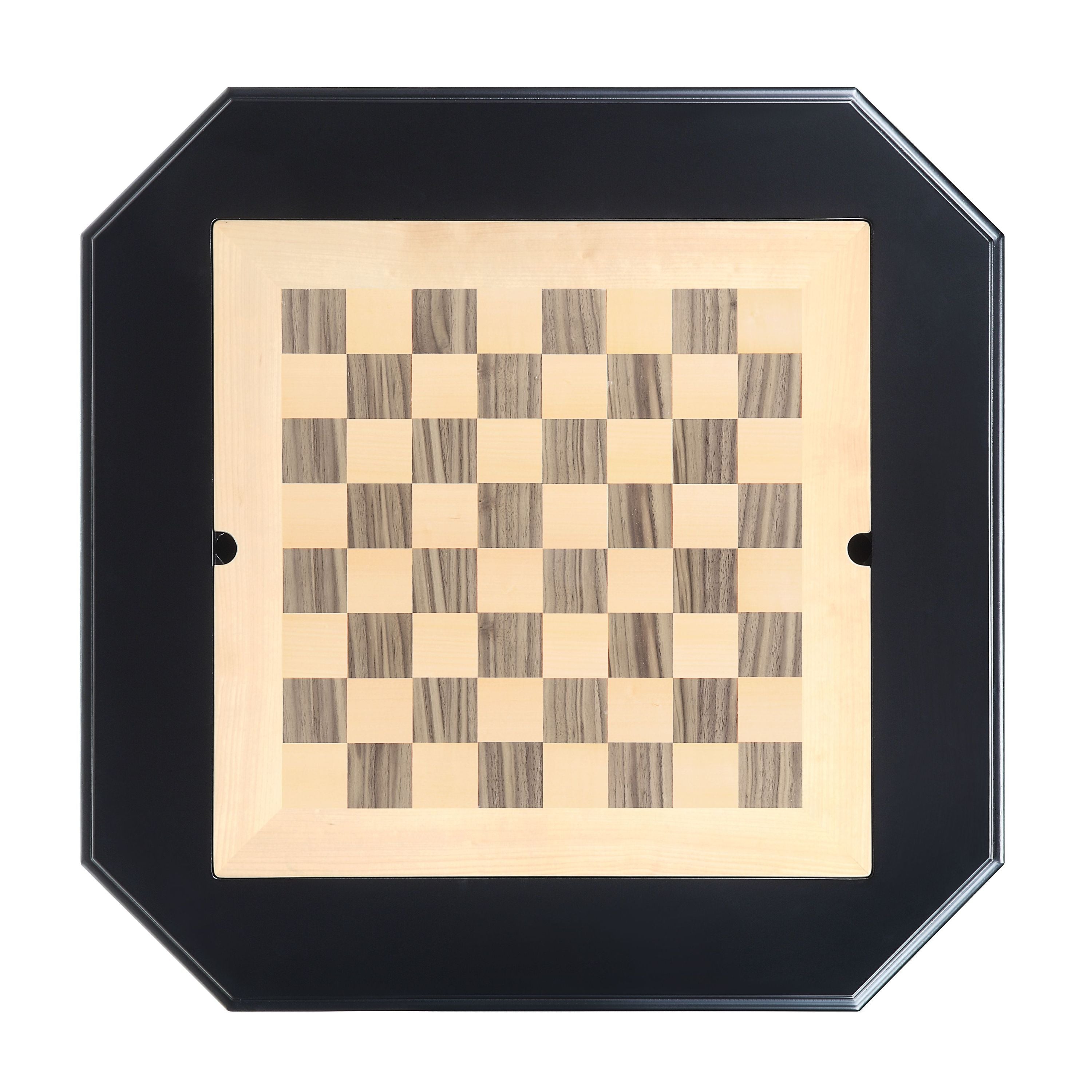 Galini Black Finish Game Table | Premium Home Decor - Grand Goldman