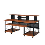 Megara Cherry & Black Finish Music Desk - Grand Goldman