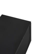 ON-TREND Graceful TV Stand with Arch Cabinets for TVs Up to 78'', Minimalist Entertainment Center with Solid Wood Legs, Practical Media Console with Adjustable Shelves for Living Room, Black - Grand Goldman Shop