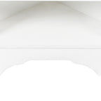 Minimalist Corner Hall Tree with Shoe Bench, Versatile Entryway Coat Rack with 4 Hooks, Corner Cabinet with Adjustable Shelf for Hallway, Living Room, White, 29.5''W*71.6''H (OLD SKU: N721P189665K) - Grand Goldman Shop