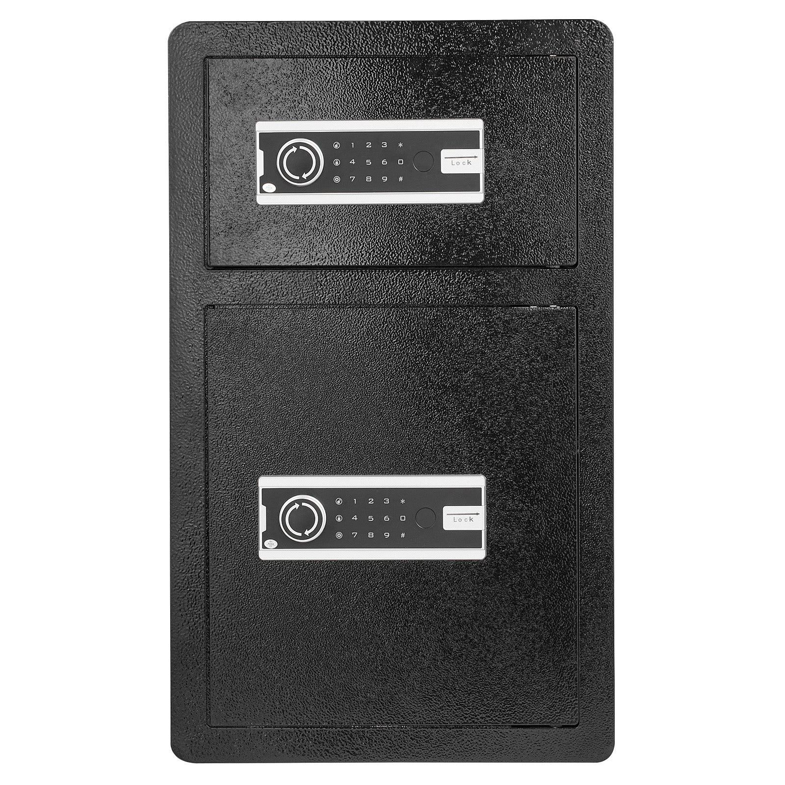 Double Door 4.5 cu.ft Safe Box with Key Lock Password Fireproof Bag Black,organize cash, passports, jewelry, gold, watches an