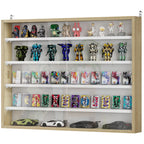 5-Tier Wall-Mounted Display Case Display Cabinet - Grand Goldman Shop