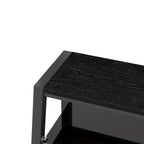 Wooden Storage TV Stand Black Tempered Glass Height Adjustable Universal Swivel Entertainment Center With Mount TV Stand,black - Grand Goldman Shop