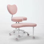 Meditation Chair Plus, Cross Legged Chair with Wheels, ADHD Chair, Criss Cross Desk Chair with Lumbar Support and Adjustable 