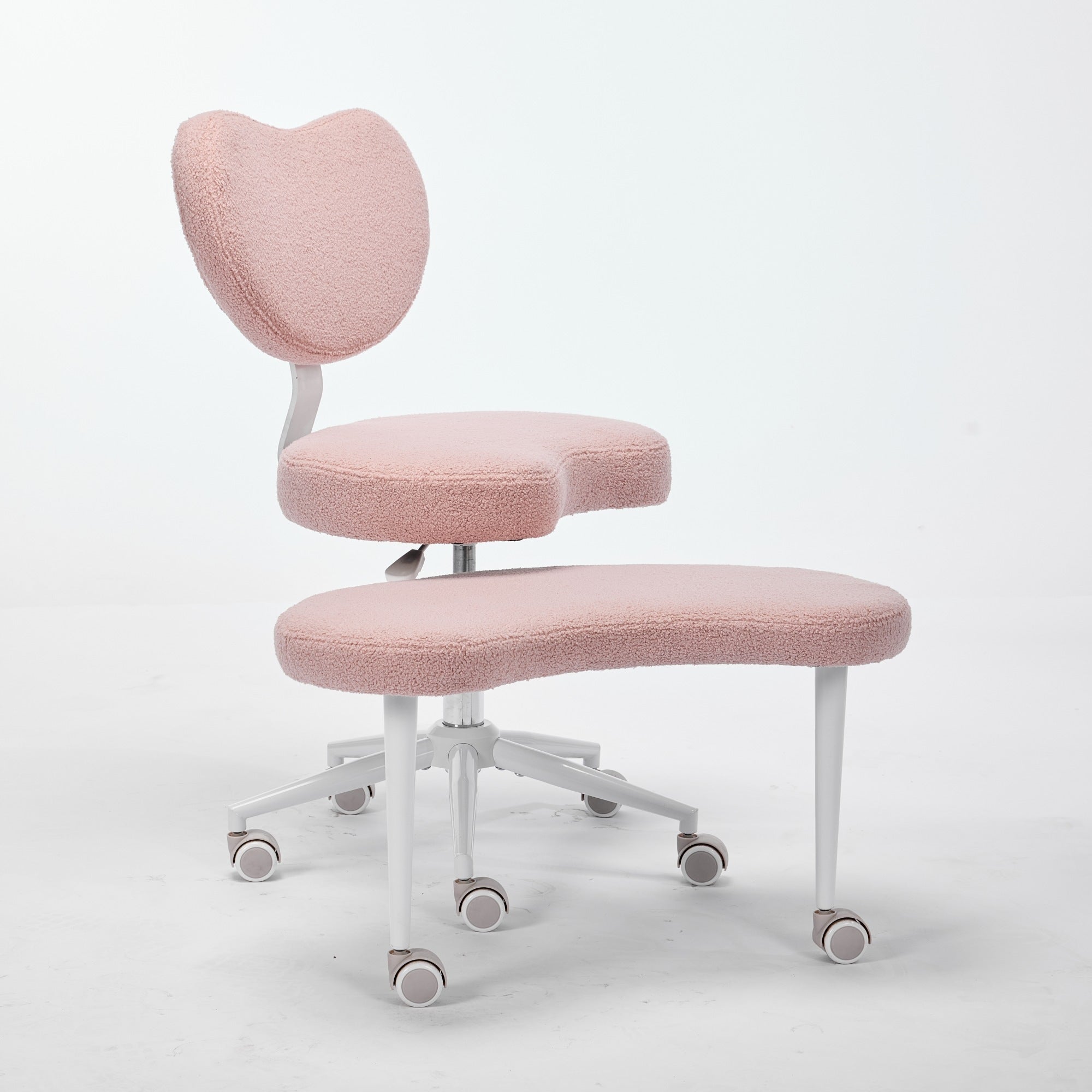 Meditation Chair Plus, Cross Legged Chair with Wheels, ADHD Chair, Criss Cross Desk Chair with Lumbar Support and Adjustable 