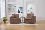UNITED WE WIN Modular Sectional Sofa Cloud Couch,Comfy Cloud Modern Sofa,2 Seater with Cushion Covers Removable Furniture for Living Room Bedroom Apartments Dorms,No Assembly Required - Grand Goldman Shop