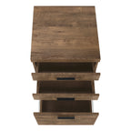 File Cabinet, Rolling Mobile, Storage Drawers, Printer Stand, Office, Work, Brown Laminate, Contemporary, Modern | Premium Ho