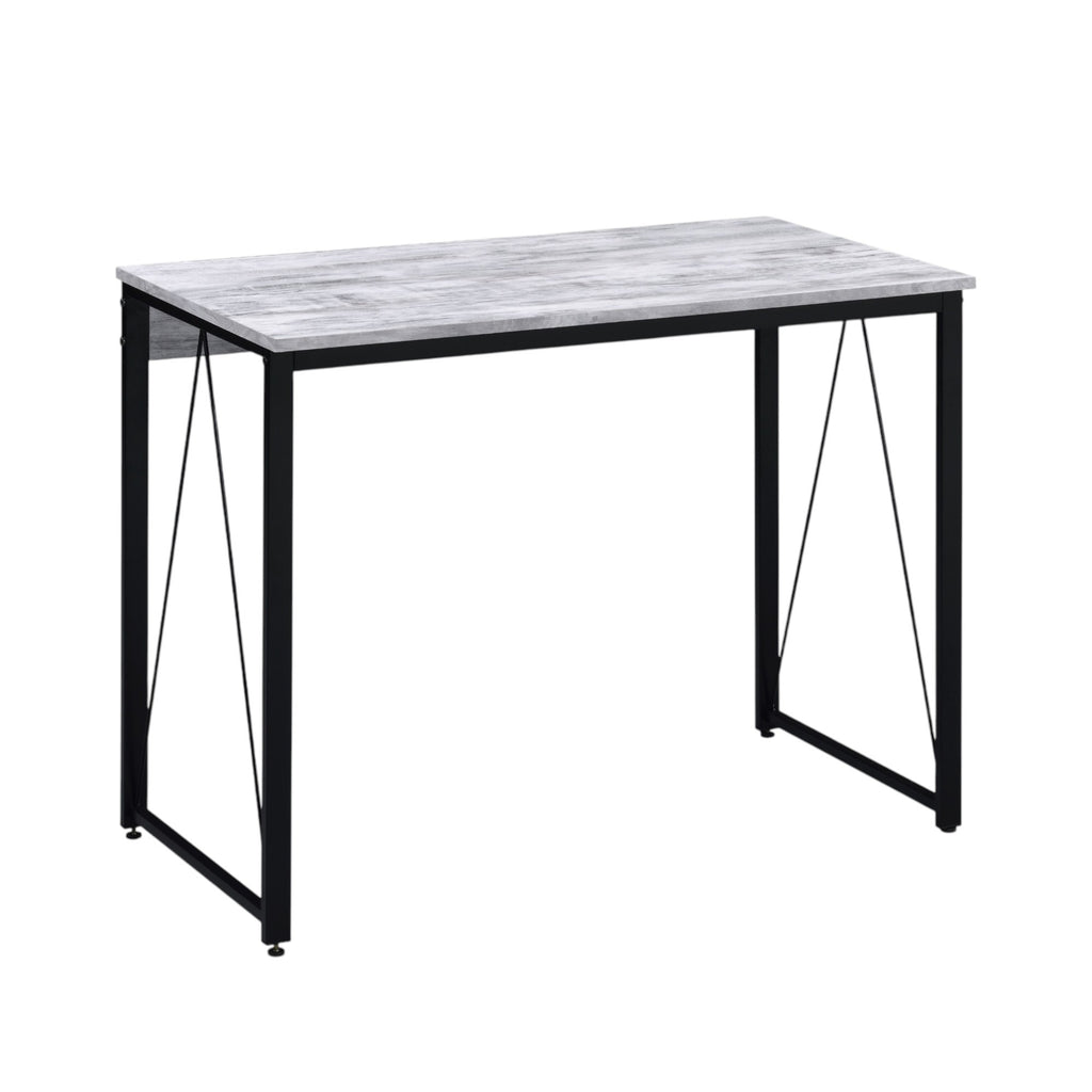Zaidin Antique White& Black Finish Writing Desk | Premium Home Decor - Grand Goldman