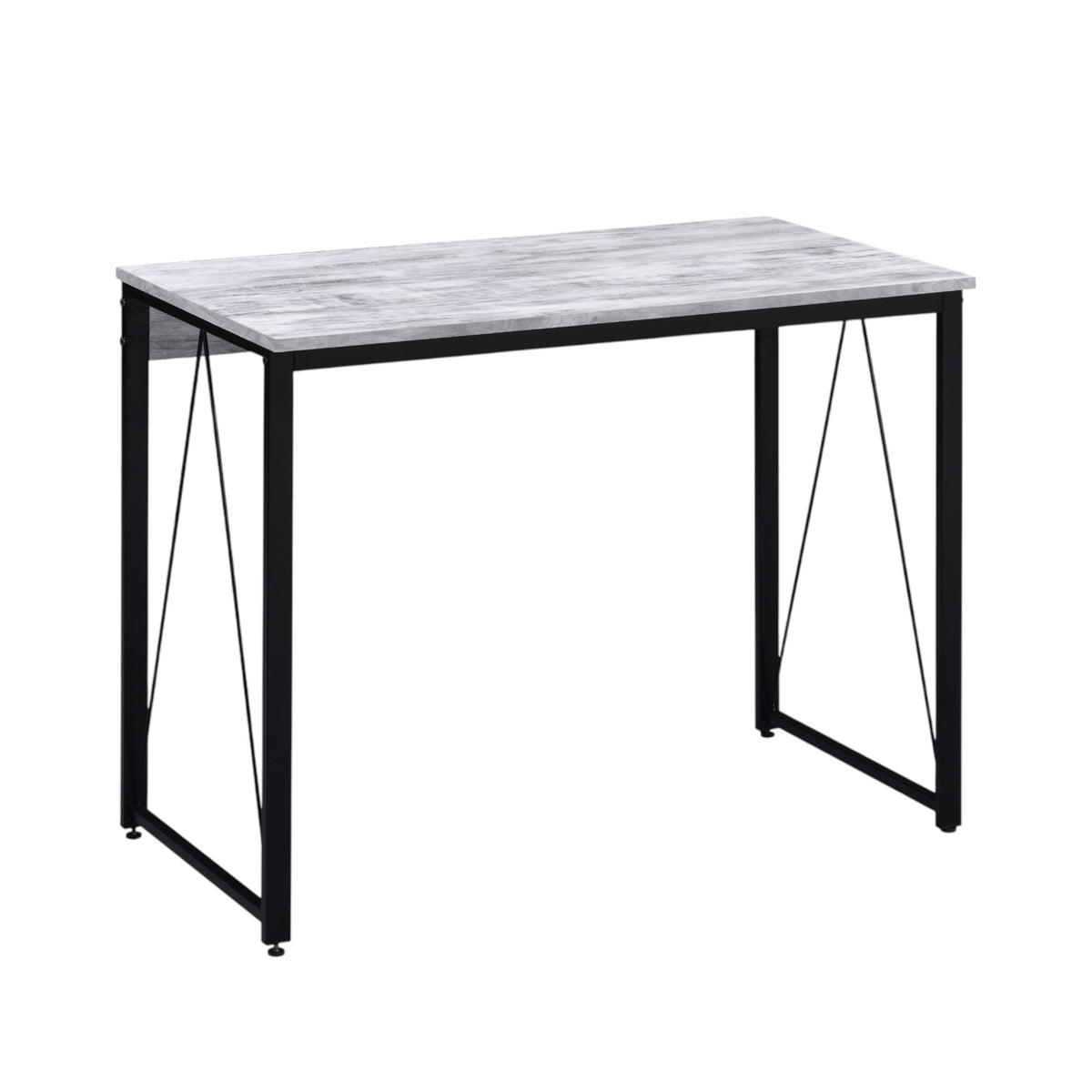 Zaidin Antique White& Black Finish Writing Desk | Premium Home Decor - Grand Goldman