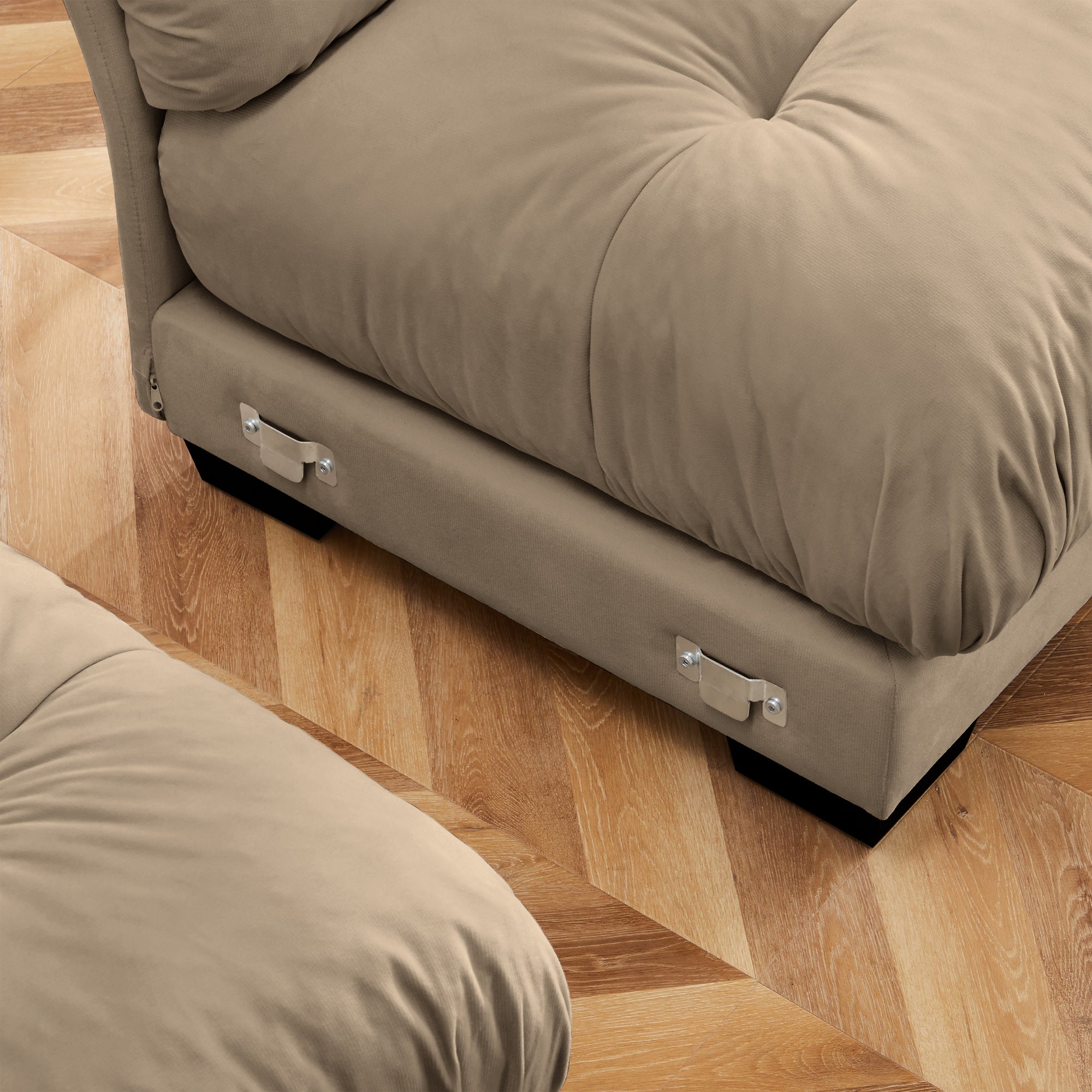 Milano Ottoman - Beige - Grand Goldman Shop