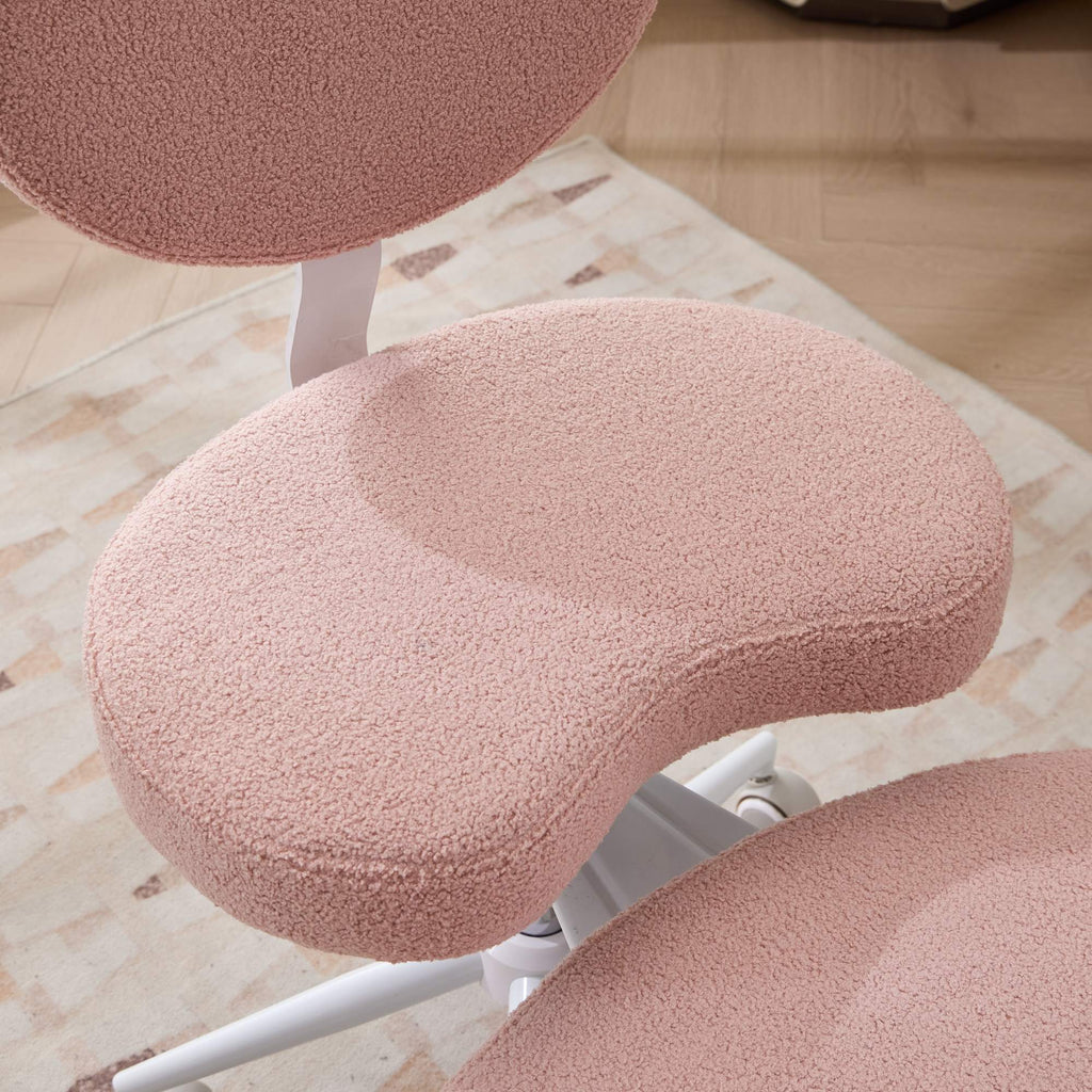 Meditation Chair Plus, Cross Legged Chair with Wheels, ADHD Chair, Criss Cross Desk Chair with Lumbar Support and Adjustable 