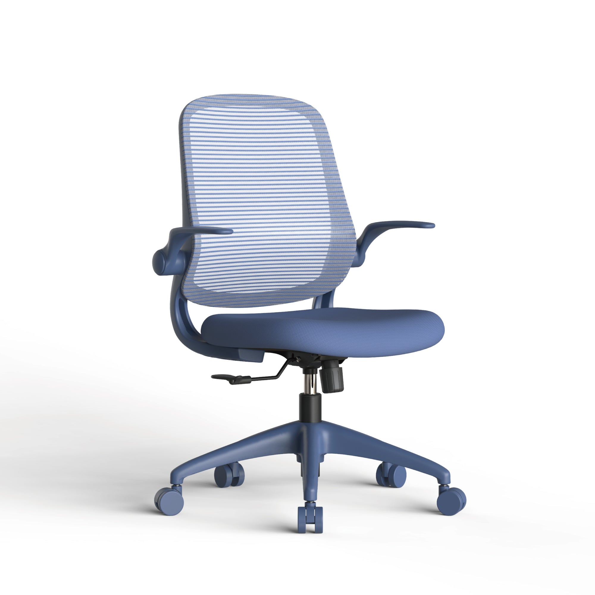 Ergonomic Color Office Chair 350LBS, Home Office, Mesh Back, Integrated Molded Foam, Comfortable Sitting, Flipping Armrest, F