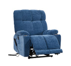 Liyasi Dual OKIN Motor Power Lift Recliner Chair  for Elderly Infinite Position Lay Flat 180° Recliner with Heat Massage - Grand Goldman Shop