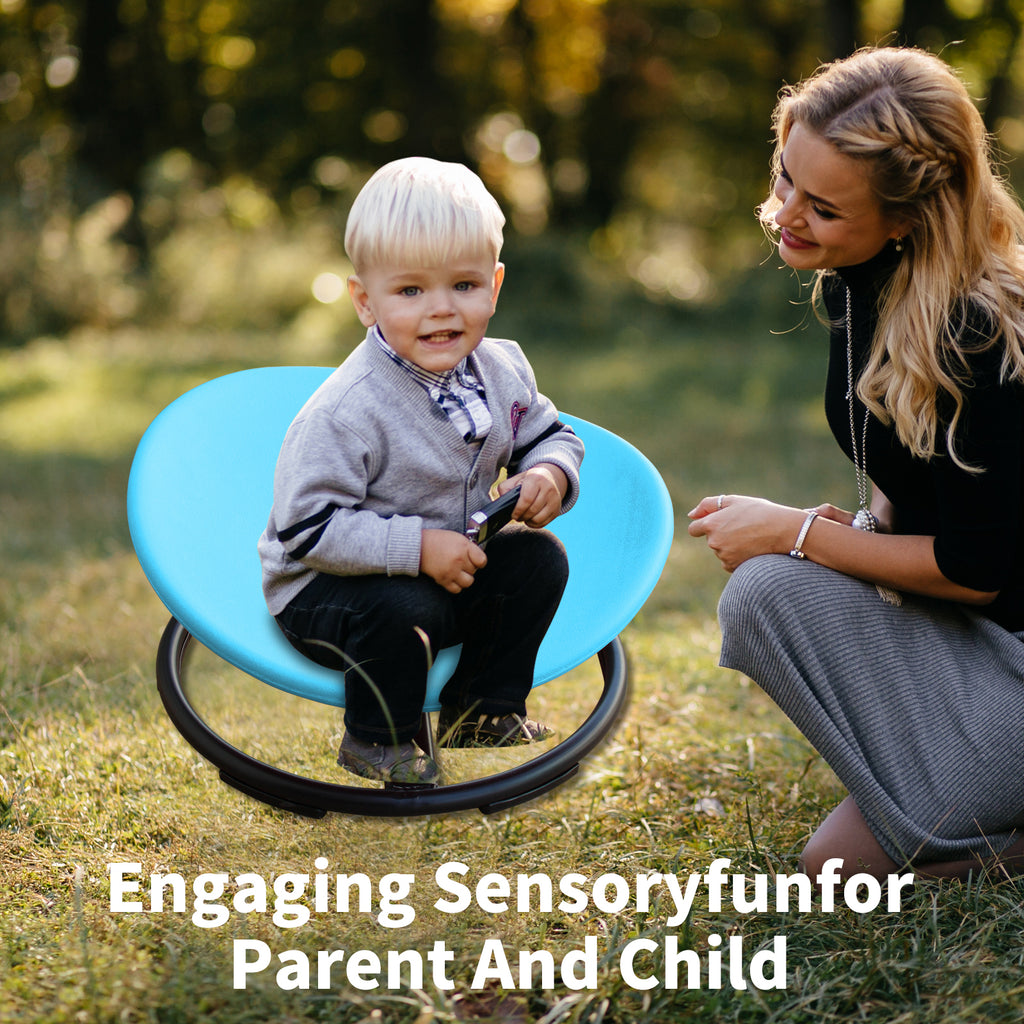 KIds Sensory Swivel Chair For Children With Autism, Sensory Toys For Children With ADHD, Training Body Coordination, For Focu