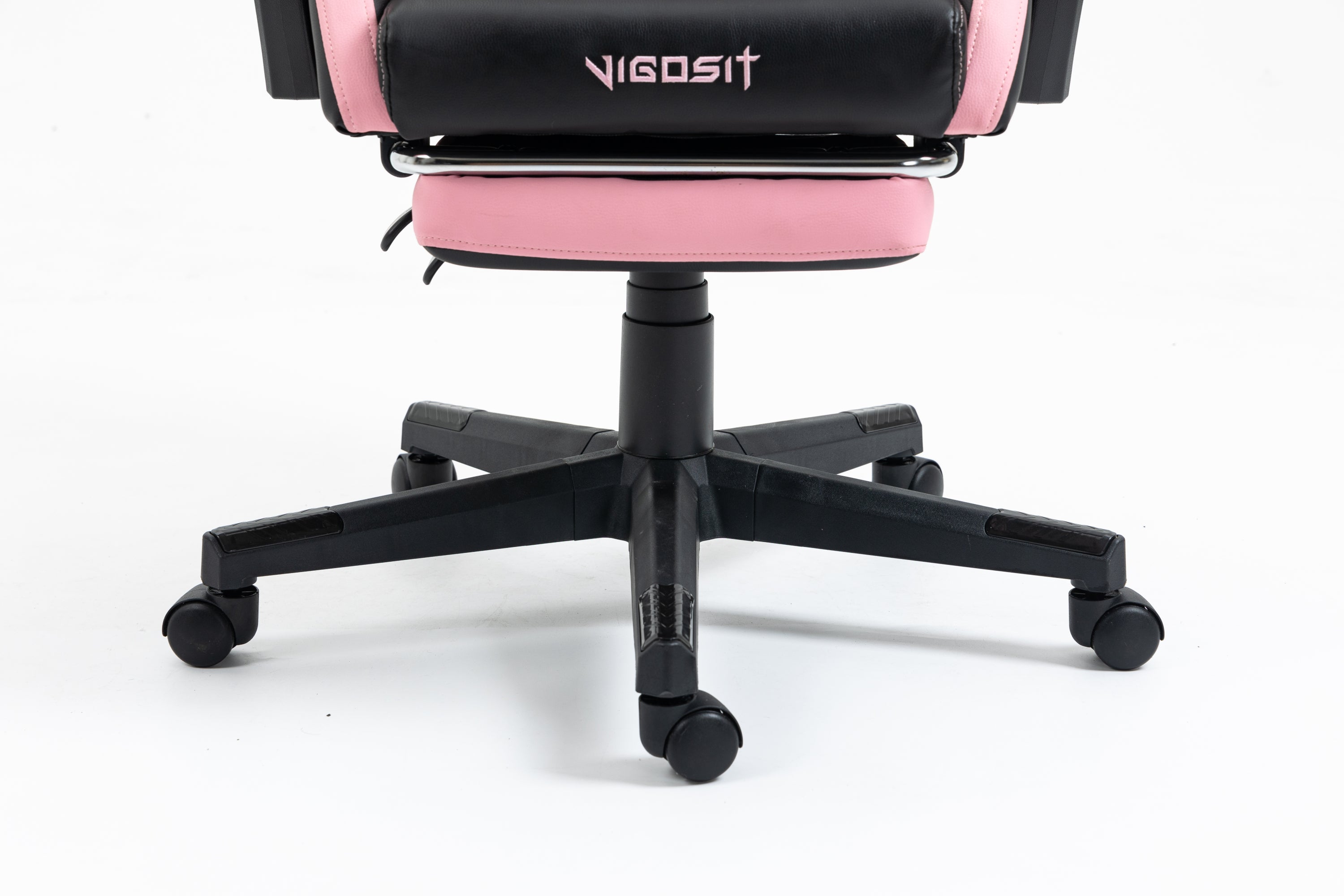 Cute Cat Gaming Chair with Paw Lumbar Cushion, PC Video Gamer Chair for Girl Teen Woman (Black) | Premium Home Decor - Grand 