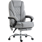 Heated Reclining Chair,Massage Office Chair with Adjustable Height,Footrest | Premium Home Decor - Grand Goldman