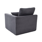 UNITED WE WIN Modular Sectional Sofa Cloud Couch,Comfy Cloud Modern Sofa,2 Seater with Cushion Covers Removable Furniture for Living Room Bedroom Apartments Dorms,No Assembly Required - Grand Goldman Shop