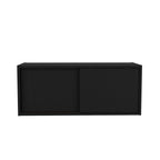 Wall Cabinet Bliss, Office, Black - Grand Goldman