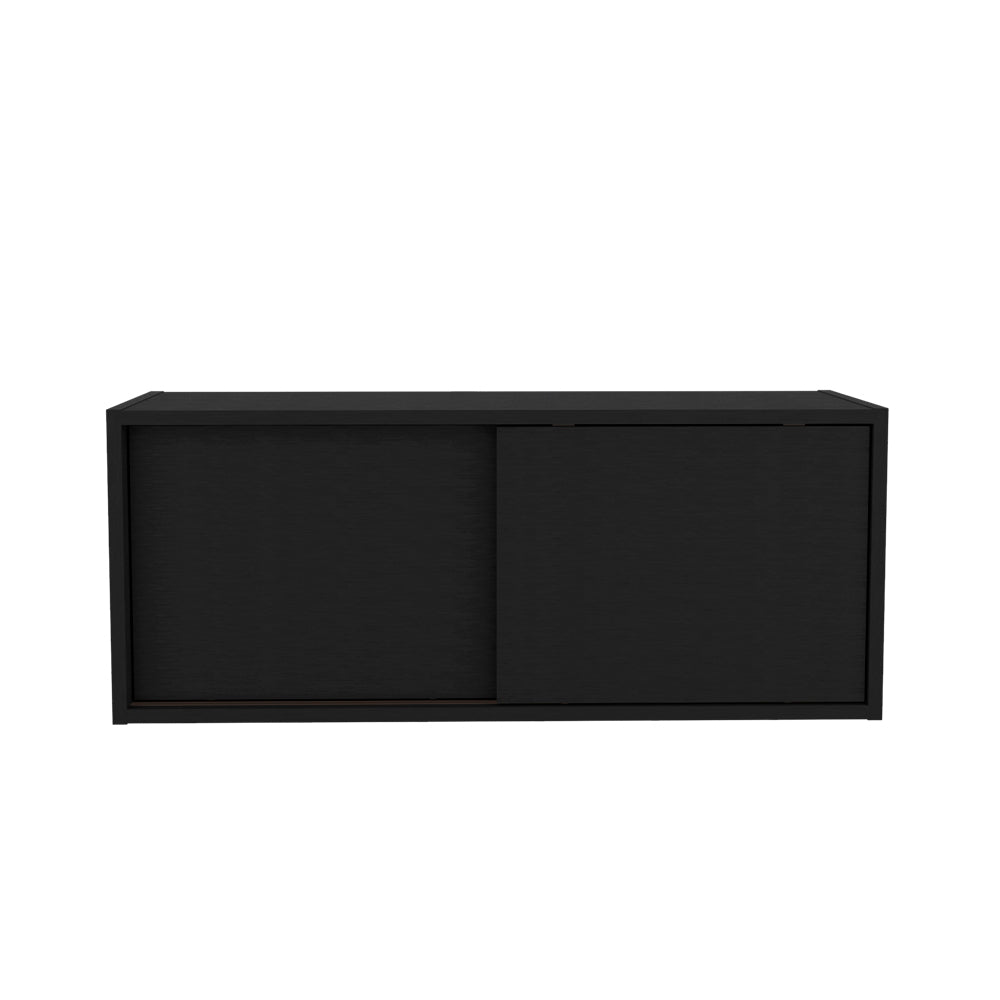 Wall Cabinet Bliss, Office, Black - Grand Goldman