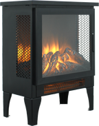 18 inch Freestanding Electric Fireplace Stove heater with 3D Flame effect - Grand Goldman Shop