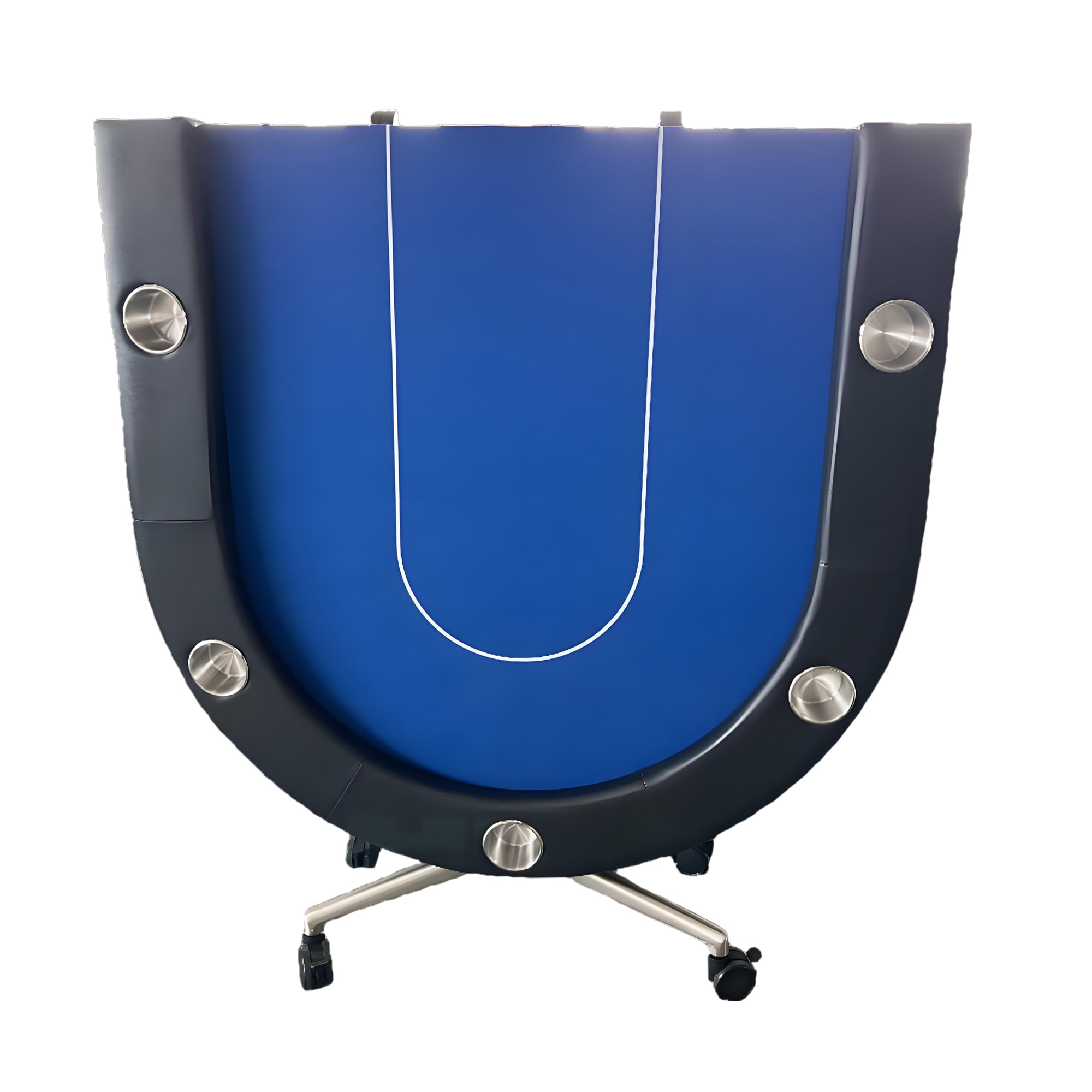INO Design 94' Fodable Poker Table for 10 players, Blue - Grand Goldman