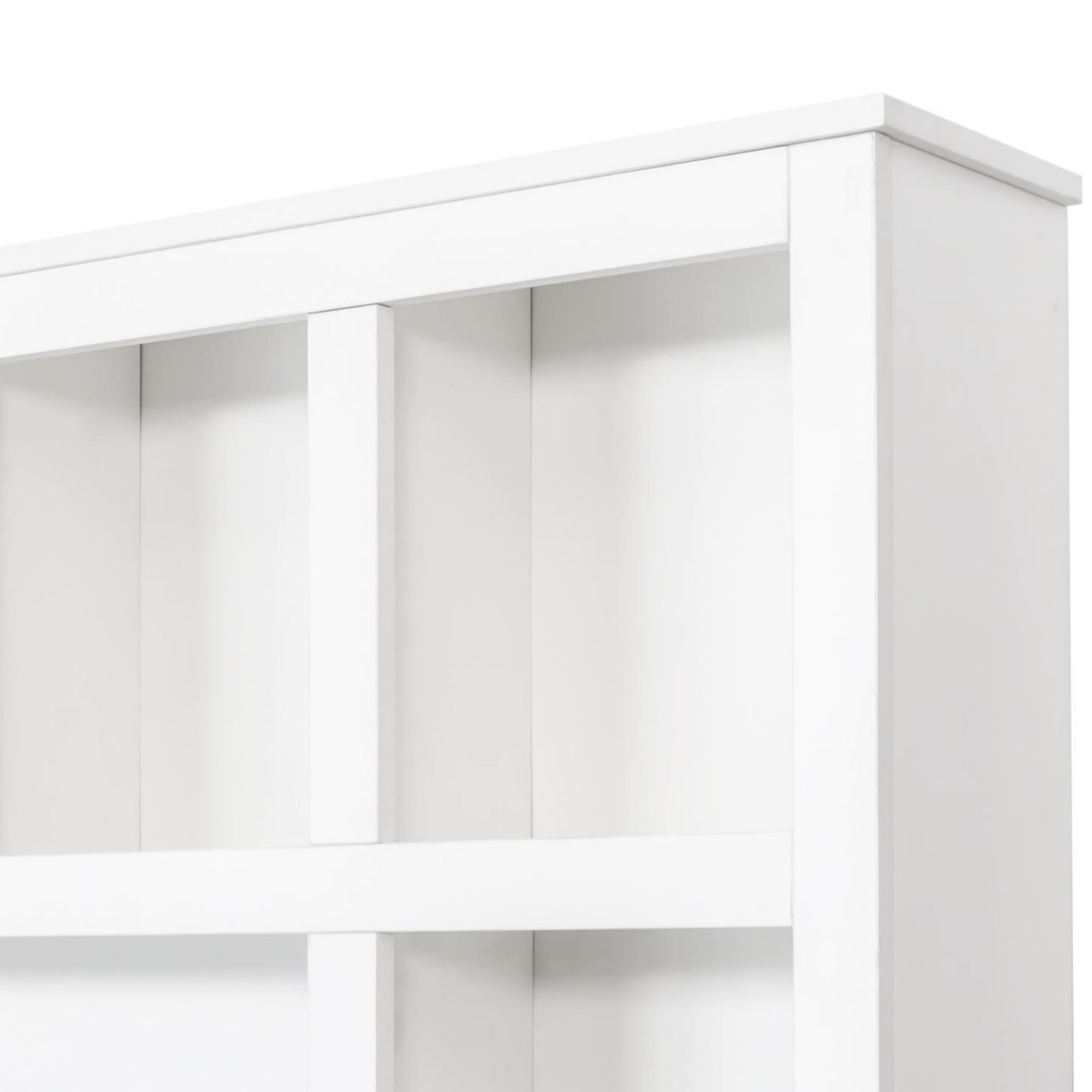 Farmhouse Wooden Hall Tree with 6 Hooks, Walnut Storage Bench with Adjustable Shelves, 4-in-1 Entryway Shoe Cabinet with Cubbies for Mudroom, Living Room, White, 76.7'H (OLD SKU: N721S000044K) - Grand Goldman Shop