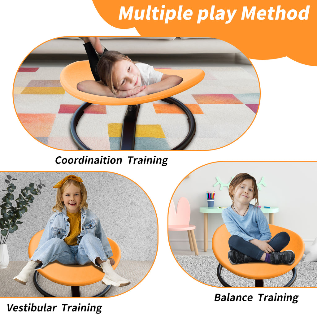 KIds Sensory Swivel Chair For Children With Autism, Sensory Toys For Children With ADHD, Training Body Coordination, For Focu