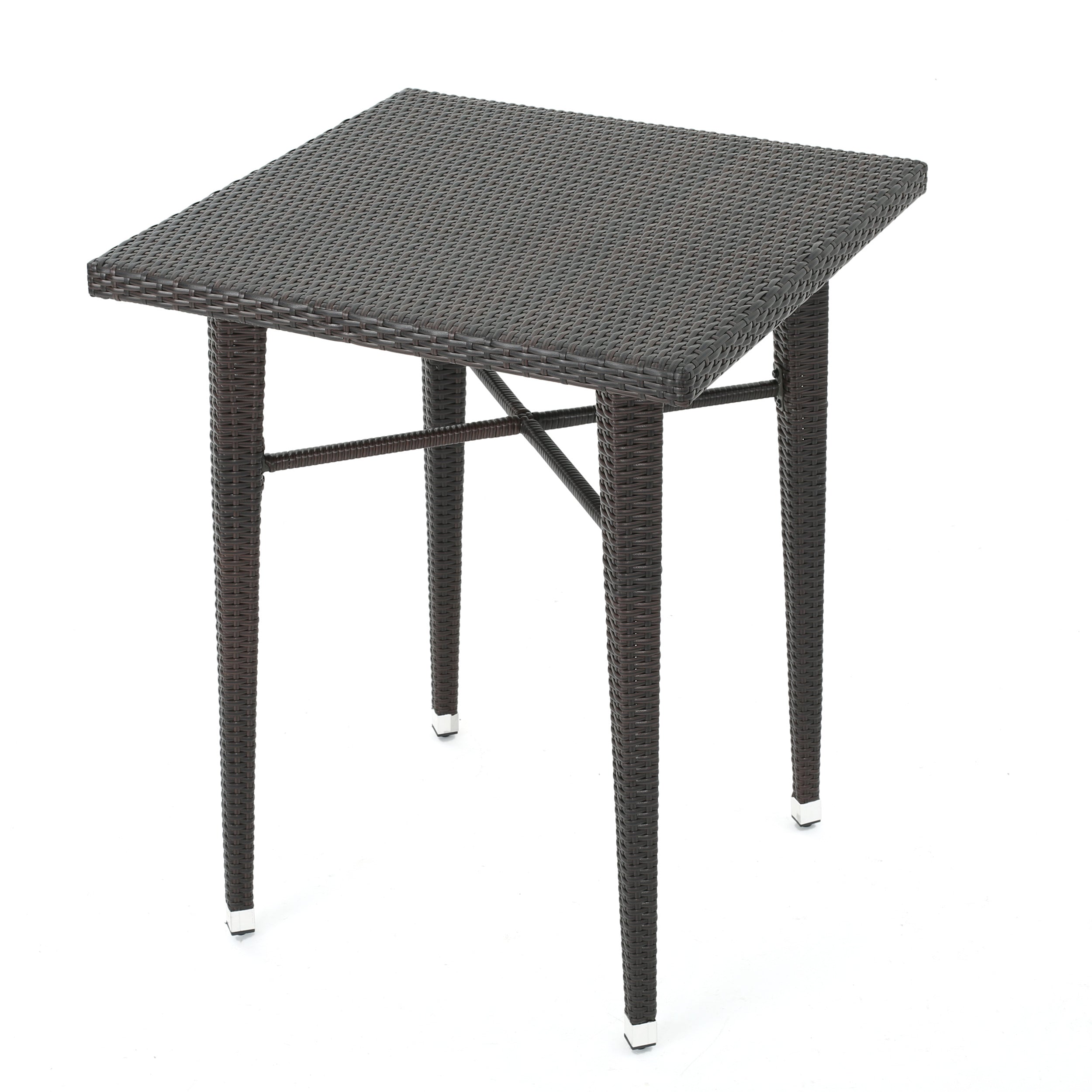 32' SQUARE WICKER BAR TABLE - Grand Goldman Shop