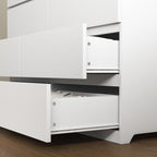 8 Drawers Dresser for Bedroom, Wood Bedroom Dresser Modern Drawer Chest, 8 Chest of Drawer, Tall Dresser for Closet, Dressers Organizer for Living Room, Closet, White - Grand Goldman Shop