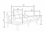 Emerald Convertible Folding Modern sofa Bed - Grand Goldman Shop