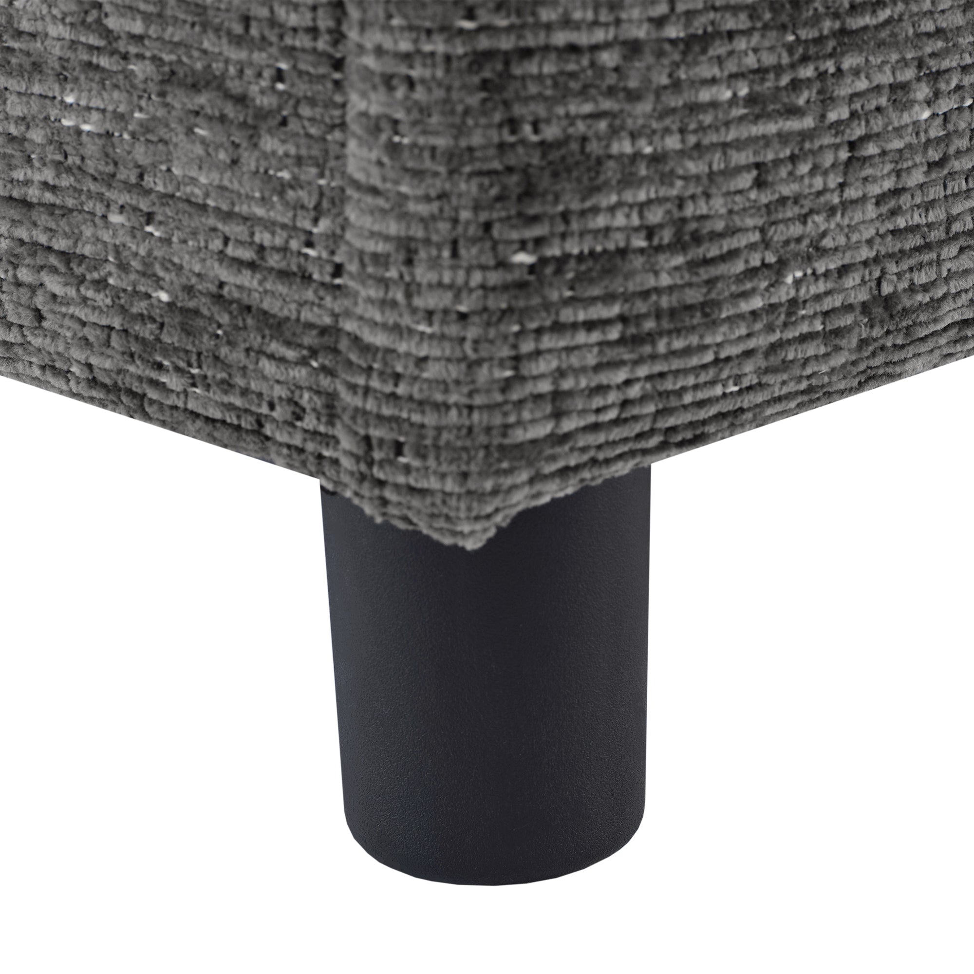 Versatile U-Shaped Sectional Sofa Bed with Storage, Cup Holders, Charging Ports in Grey Chenille - Grand Goldman Shop