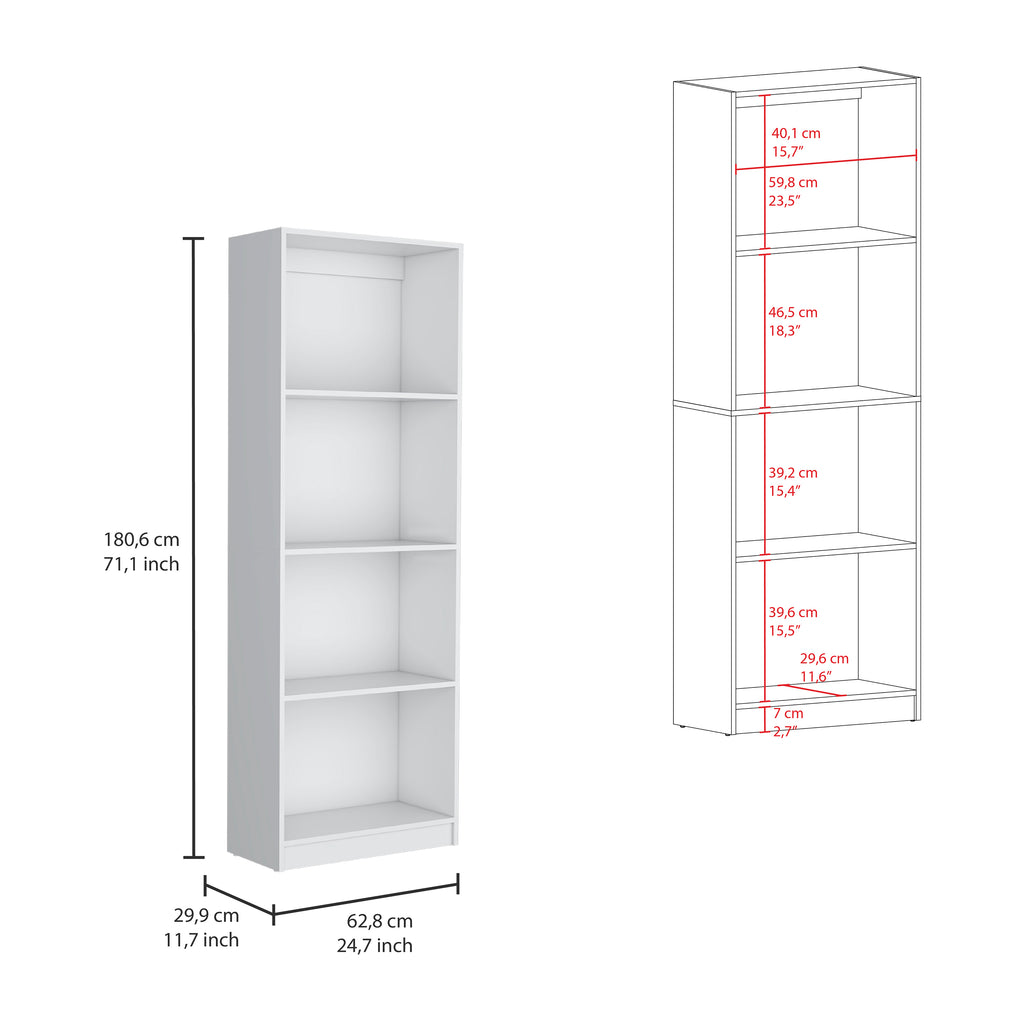Aynor 3 Piece Home Bookcase set, 74' Wide with 12 Shelves and 2-door Cabinet ,  Living Room Set  White | Premium Home Decor -