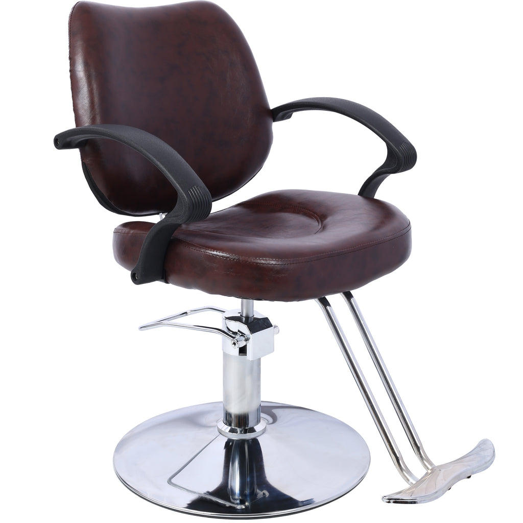 Hair Salon Chair Styling Heavy Duty Hydraulic Pump Barber Chair Beauty Shampoo Barbering Chair for Hair Stylist Women Man,wit