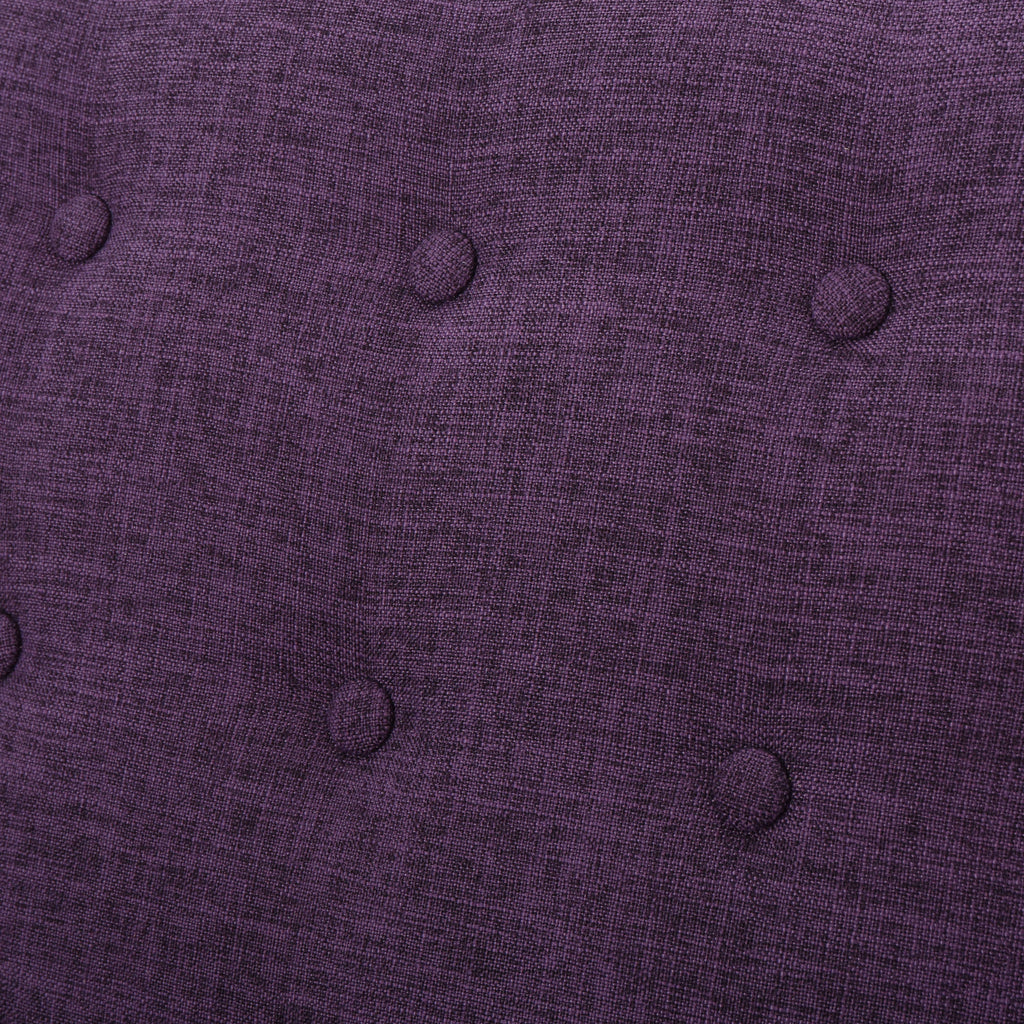 Macedonia Mid-Century Modern Button Tufted Fabric Recliner - Grand Goldman Shop