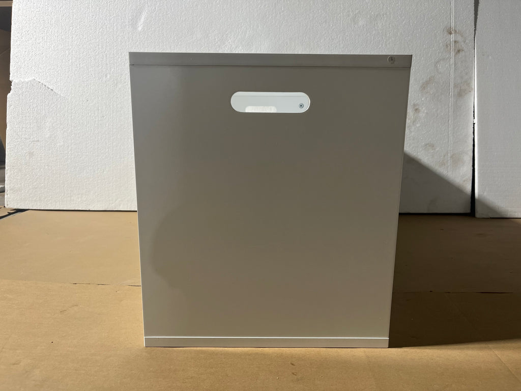 Open Toy Storage Box for Kids, White Wooden Organizer Bin for Plush Toys, Books, Nursery or Playroom Use - Grand Goldman
