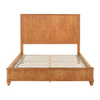 3-Piece Bedroom set with a Queen Size Bed and 2 Nightstands, Natural - Grand Goldman Shop