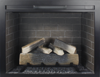 33 inch Infrared Electric Fireplace Insert, Touch Panel Home Decor Heater,Smokeless Firebox .With fixed Trim Kit .With Crackling Sound - Grand Goldman Shop