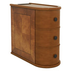 End Table with Charging Station, Sofa Side Table with Drawers, No Assembly Required, Expect Arrival Date (2025/5/27) - Grand Goldman Shop