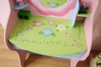 Kids Funnel Olivia the Fairy Girls Dressing Table with Chair - Grand Goldman