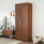 Pantry Cabinet, Kitchen Pantry Storage Cabinets with 2 Door and 3  Shelves,  Pantry Storage Cabinet, Cupboard for Kitchen, Dining Room and Living Room. - Grand Goldman Shop